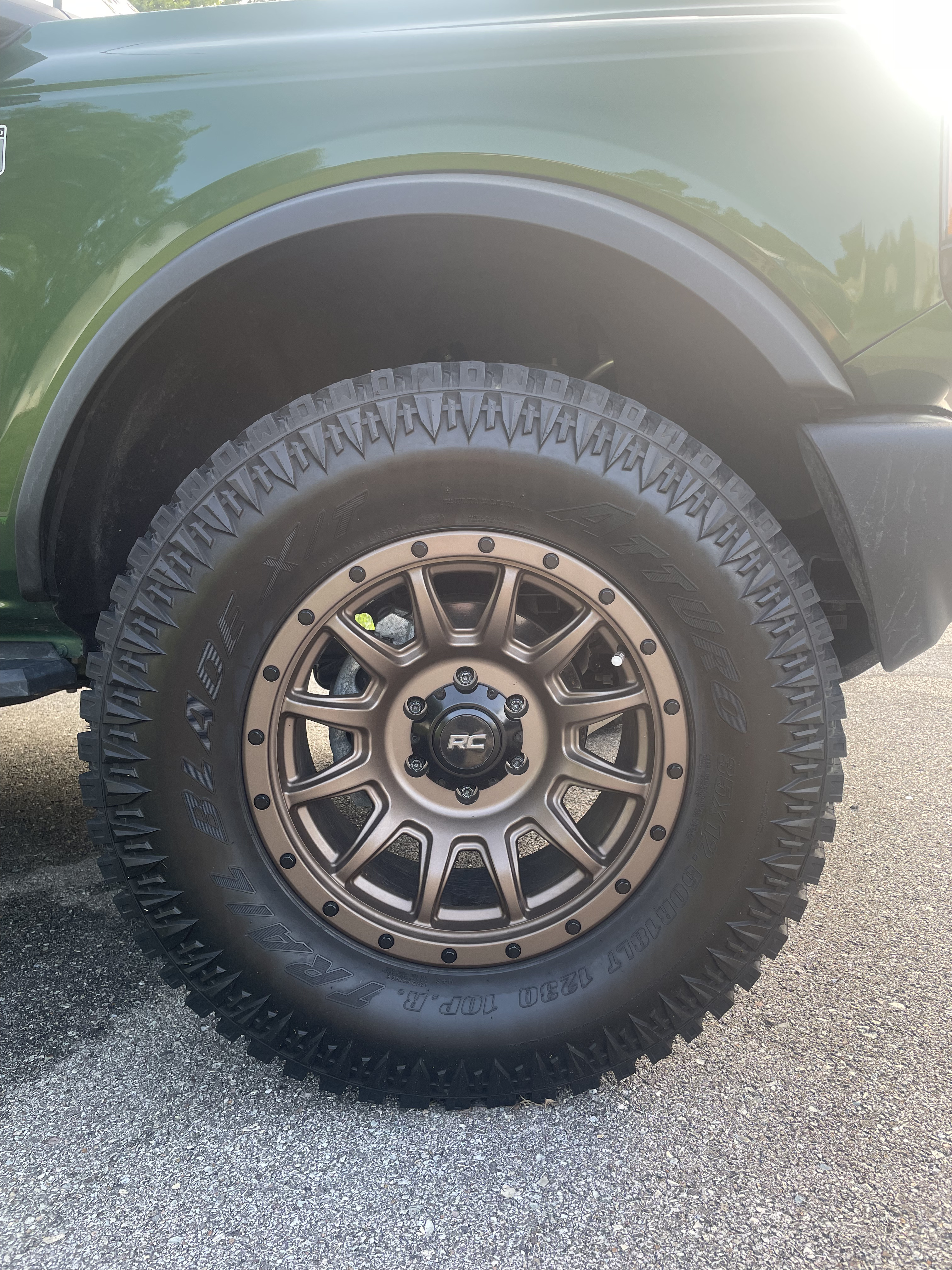Wheel after detailing